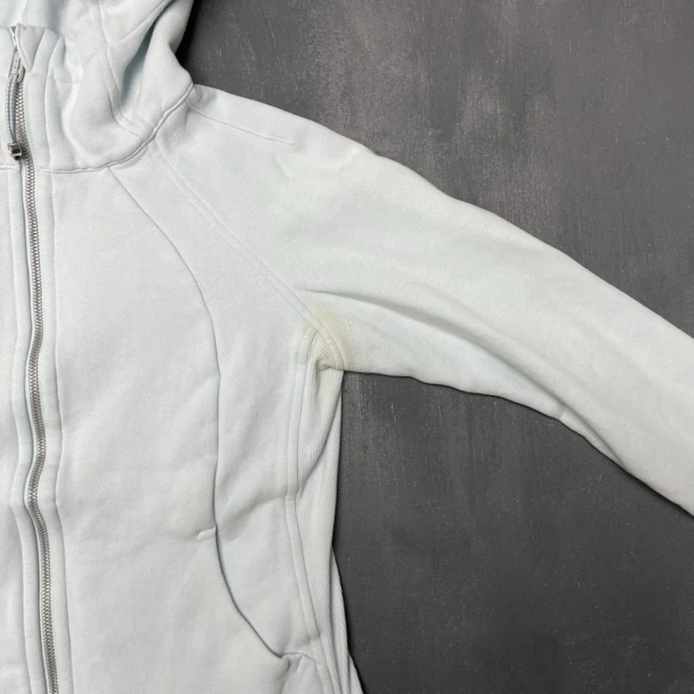 Lululemon Scuba Full-Zip Hoodie classic athletic sweater womens Sz 6 - Picture 6 of 14